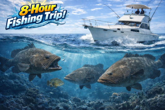 Pesca de Altamar de 8 Horas (WanderLust de 38 Pies)